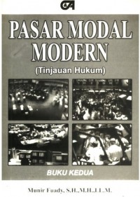 Pasar modal modern: tinjauan hukum