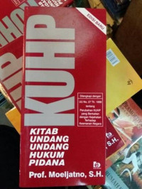 KUHP ( Kitab Undang-undang Hukum Pidana )