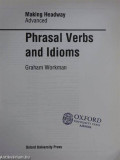 Making Headway Upper-Intermediate : phrasal verb and idioms