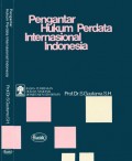 Pengantar hukum perdata internasional indonesia