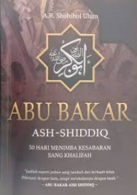 Abu Bakar Ash-shiddiq